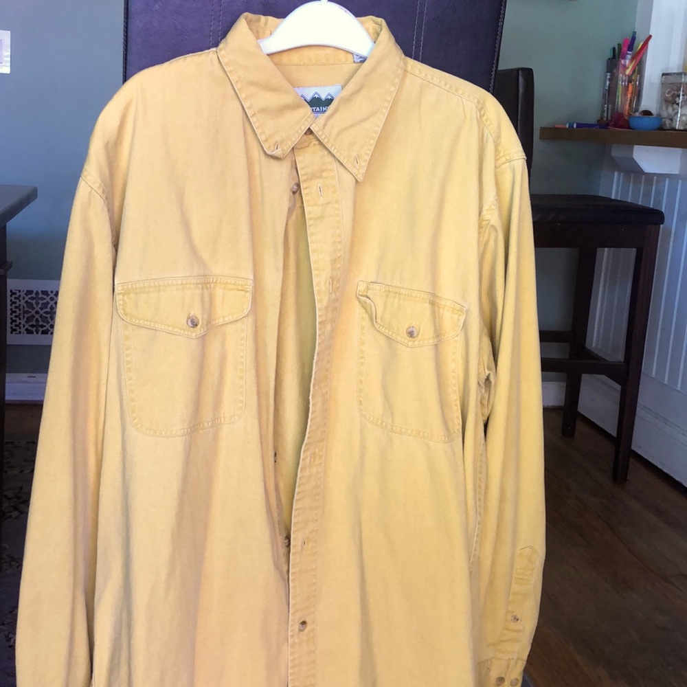 Yellow Denim Shirt